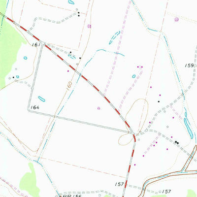 United States Geological Survey Sand Ridge, TX (1964, 24000-Scale) digital map