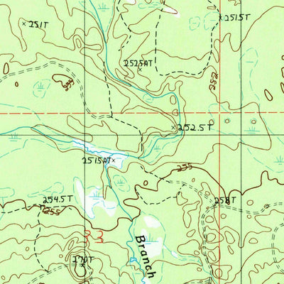 United States Geological Survey Sand River, MI (1985, 24000-Scale) digital map