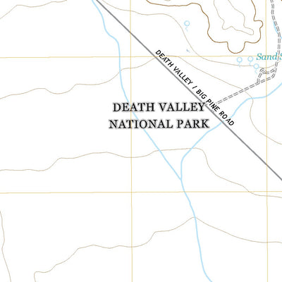 United States Geological Survey Sand Spring, CA (2021, 24000-Scale) digital map