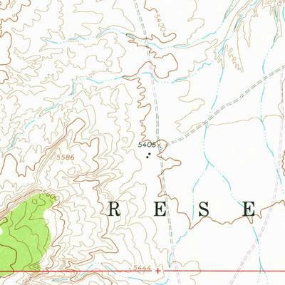 United States Geological Survey Sand Spring, NM (1966, 24000-Scale) digital map