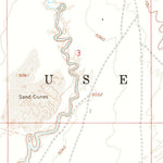 United States Geological Survey Sand Springs, AZ (1967, 24000-Scale) digital map