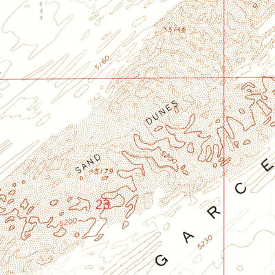 United States Geological Survey Sand Springs, AZ (1967, 24000-Scale) digital map