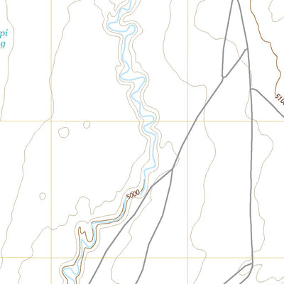United States Geological Survey Sand Springs, AZ (2021, 24000-Scale) digital map