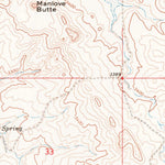 United States Geological Survey Sand Springs, MT (1965, 24000-Scale) digital map