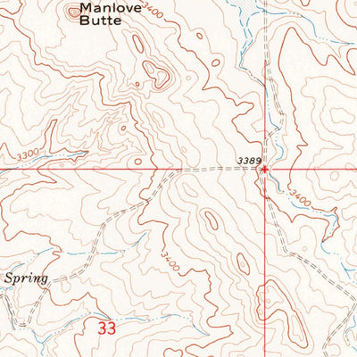 United States Geological Survey Sand Springs, MT (1965, 24000-Scale) digital map