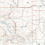 United States Geological Survey Sand Springs, MT (1993, 100000-Scale) digital map
