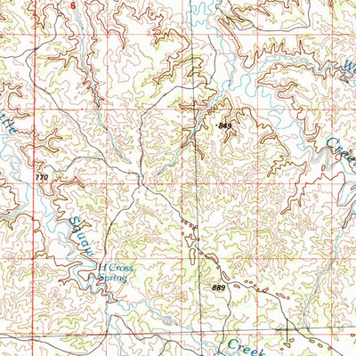 United States Geological Survey Sand Springs, MT (1993, 100000-Scale) digital map