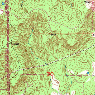 United States Geological Survey Sand Springs, OK (1956, 24000-Scale) digital map