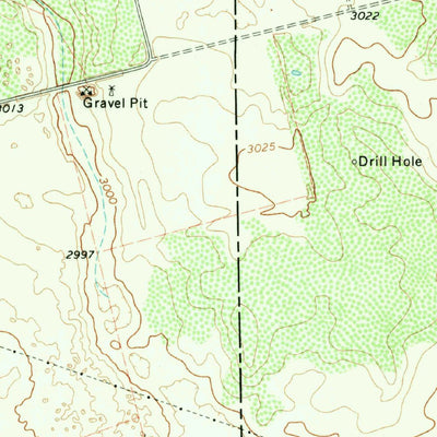 United States Geological Survey Sand, TX (1970, 24000-Scale) digital map