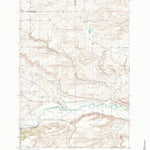 United States Geological Survey Sandborn Creek, MT (1955, 24000-Scale) digital map