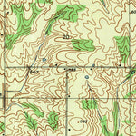 United States Geological Survey Sandborn, IN (1943, 24000-Scale) digital map