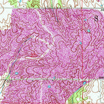 United States Geological Survey Sandborn, IN (1958, 24000-Scale) digital map