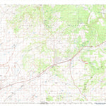 United States Geological Survey Sanders, AZ-NM (1982, 100000-Scale) digital map