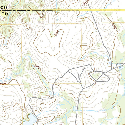 United States Geological Survey Sanders Hollow, TX (2019, 24000-Scale) digital map