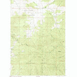 United States Geological Survey Sanders, ID (1985, 24000-Scale) digital map