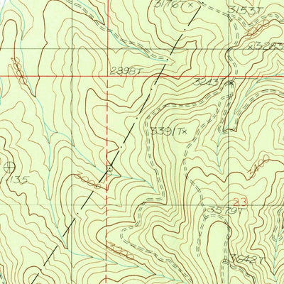 United States Geological Survey Sanders, ID (1985, 24000-Scale) digital map