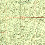 United States Geological Survey Sanders, ID (1985, 24000-Scale) digital map