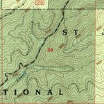 United States Geological Survey Sanders, ID (1994, 24000-Scale) digital map