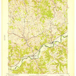 United States Geological Survey Sanders, KY (1951, 24000-Scale) digital map