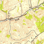 United States Geological Survey Sanders, KY (1951, 24000-Scale) digital map