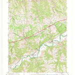 United States Geological Survey Sanders, KY (1969, 24000-Scale) digital map