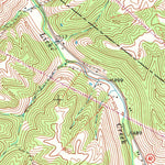 United States Geological Survey Sanders, KY (1969, 24000-Scale) digital map