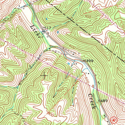 United States Geological Survey Sanders, KY (1969, 24000-Scale) digital map
