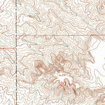 United States Geological Survey Sanders, MT (1960, 24000-Scale) digital map