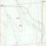 United States Geological Survey Sanders Ranch, CO (1978, 24000-Scale) digital map