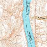 United States Geological Survey Sanderson Creek, WA (1989, 24000-Scale) digital map