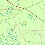 United States Geological Survey Sanderson North, FL (1969, 24000-Scale) digital map