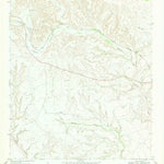 United States Geological Survey Sanderson SE, TX (1969, 24000-Scale) digital map
