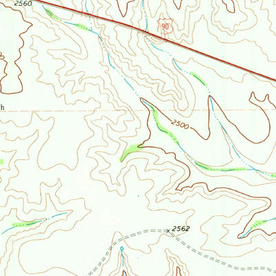 United States Geological Survey Sanderson SE, TX (1969, 24000-Scale) digital map