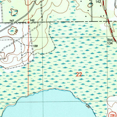 United States Geological Survey Sanderson South, FL (2005, 24000-Scale) digital map