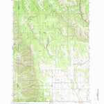 United States Geological Survey Sanderson Spring, OR (1963, 24000-Scale) digital map