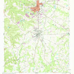 United States Geological Survey Sandersville, GA (1962, 24000-Scale) digital map