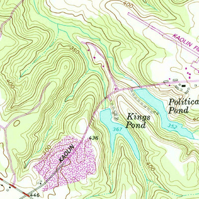 United States Geological Survey Sandersville, GA (1962, 24000-Scale) digital map
