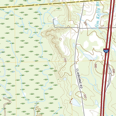United States Geological Survey Sandersville, MS (2020, 24000-Scale) digital map