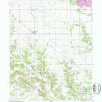 United States Geological Survey Sandford, IN-IL (1966, 24000-Scale) digital map