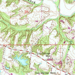 United States Geological Survey Sandford, IN-IL (1966, 24000-Scale) digital map