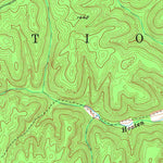 United States Geological Survey Sandgap, KY (1953, 24000-Scale) digital map