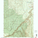 United States Geological Survey Sandhill Crossing, OR (2004, 24000-Scale) digital map