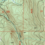 United States Geological Survey Sandhill Crossing, OR (2004, 24000-Scale) digital map