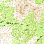 United States Geological Survey Sandia Crest, NM (1961, 24000-Scale) digital map