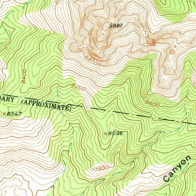 United States Geological Survey Sandia Crest, NM (1961, 24000-Scale) digital map