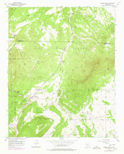 United States Geological Survey Sandia Park, NM (1954, 24000-Scale) digital map