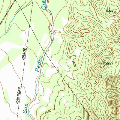 United States Geological Survey Sandia Park, NM (1990, 24000-Scale) digital map