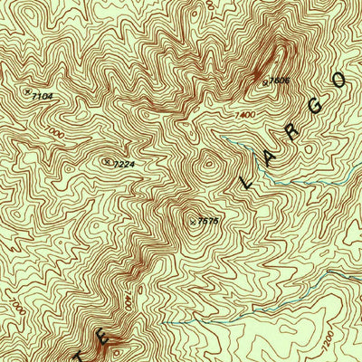 United States Geological Survey Sandia Park, NM (1990, 24000-Scale) digital map