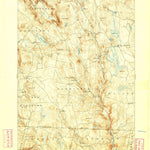 United States Geological Survey Sandisfield, MA-CT (1893, 62500-Scale) digital map