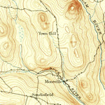 United States Geological Survey Sandisfield, MA-CT (1893, 62500-Scale) digital map